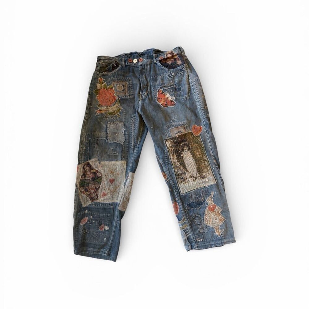 Magnolia Pearl SOLD OUT Cartomancy Romeo Denim Pants - Picture 4 of 8